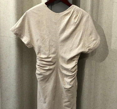 Zara Tan Open Back Dress size S