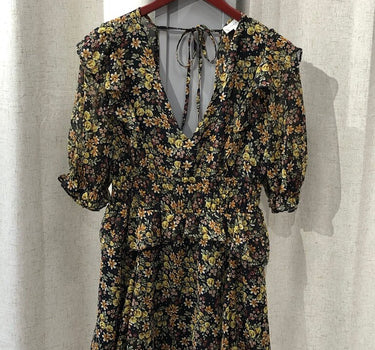 Topshop Floral Print Dress size 6