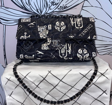Chanel 2016 Satin Airline Double Flap Bag