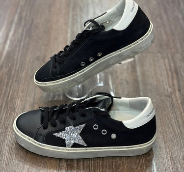 Golden Goose Black Superstar Sneakers Size 38