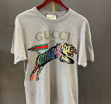 Gucci Multicolor Tiger Graphic Tee