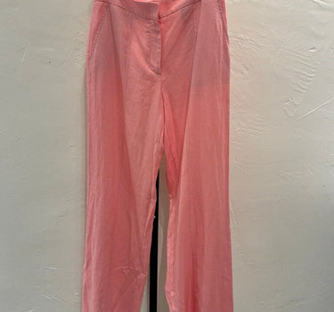 Zara Pink Wide Leg Trouser Pants sz M