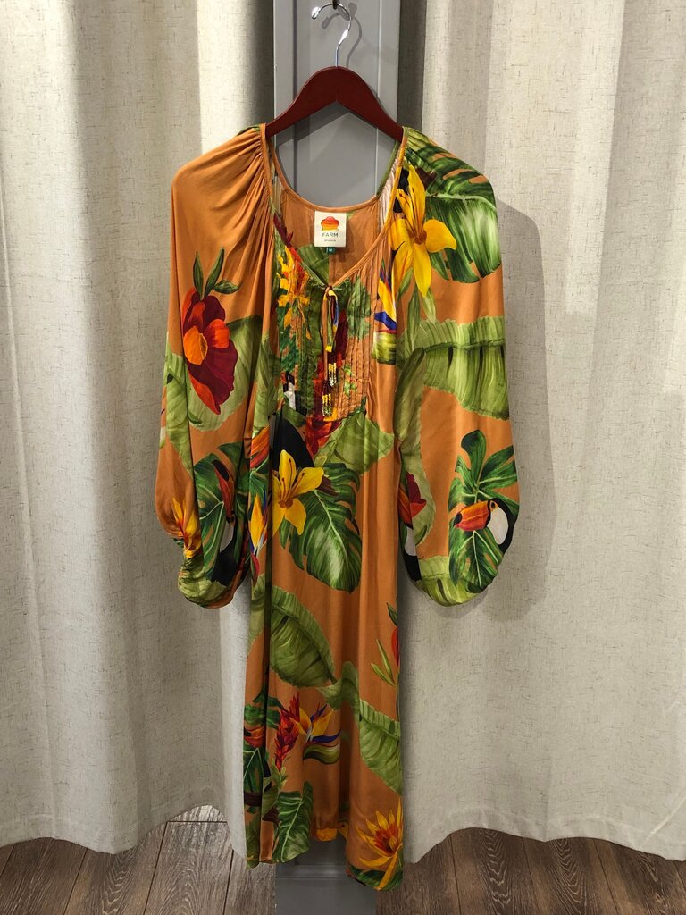 Farm Rio Floral Print Dress size M