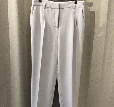 Christian Lacroix Pleated White Pants size 10