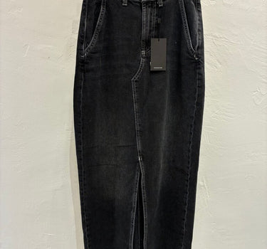 Rails Denim Black Midi Skirt sIZE 24