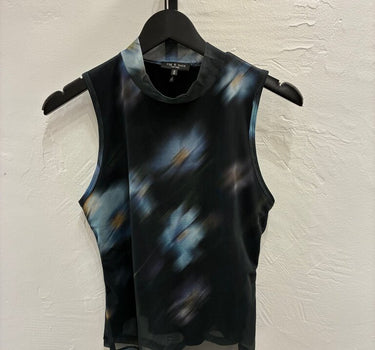 rag & bone Floral Print Sleeveless Top Size M