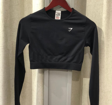 Gymshark Long Sleeve Crop Top size S