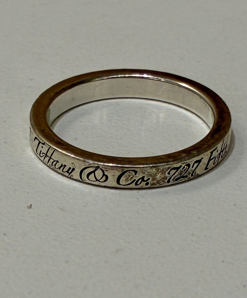 Tiffany & Co. Sterling Silver Ring Size 6