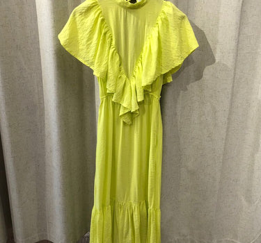 Young Fabulous & Broke Yellow Maxi Dress size XS