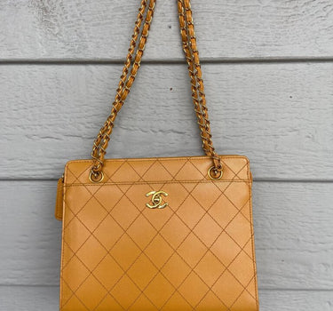 Chanel Quilted Leather Handbag