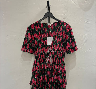 WAYF NWT Floral Print Peplum Mini Dress Size M