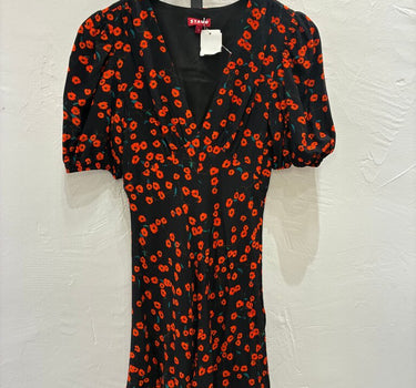 Staud NWT Floral Print Mini Dress Size 0