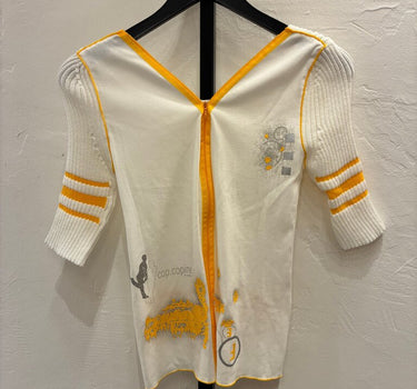 Cop Copine Printed Knit Shirt