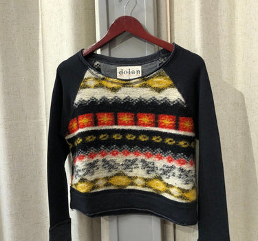 Dolan for Free People Colorful Knit Sweater