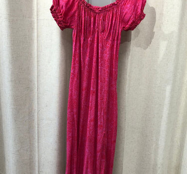 Pink Floral Maxi Dress by Natalie Martin