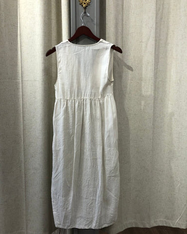 james perse linen dress James Perse Linen Halter Dress