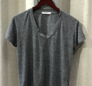 Perfect White Tee Short Sleeve V-Neck T-Shirt size S