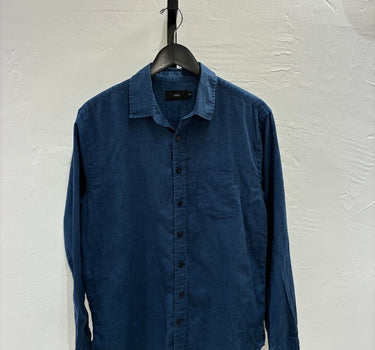 Onia Linen Button-Up Shirt Size M