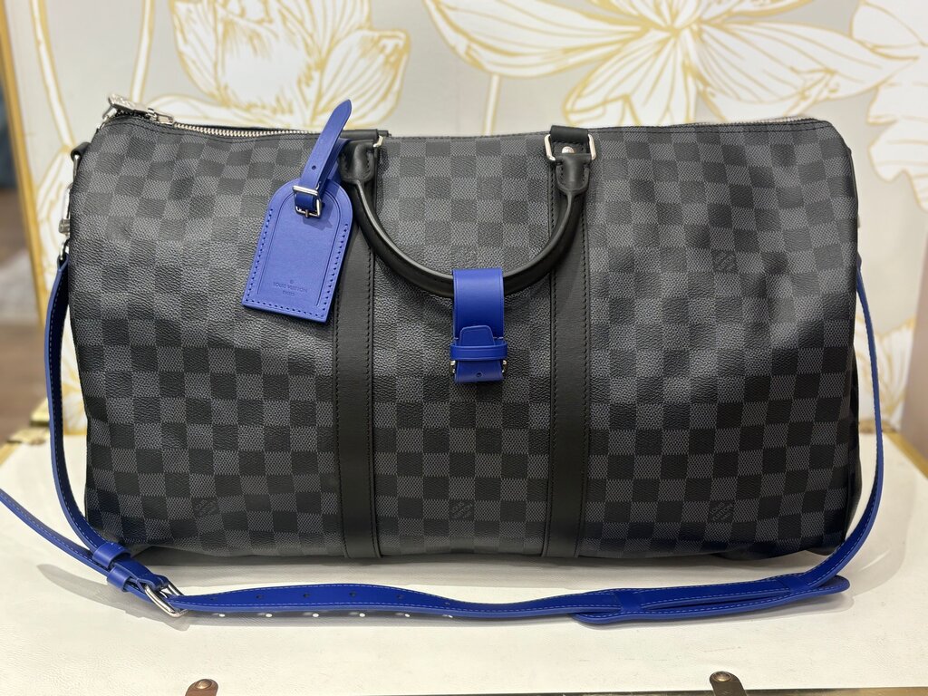 Louis Vuitton Keepall Bandouliere Damier Graphite