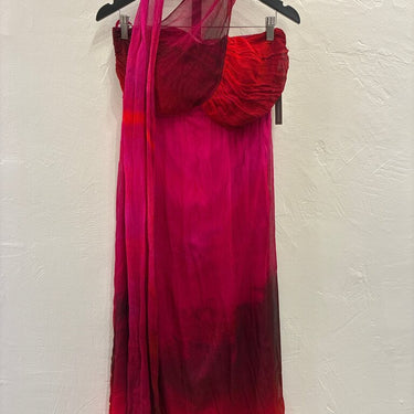 Plenty Bare Halter Maxi Dress