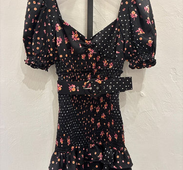 For Love & Lemons Floral Print Dress
