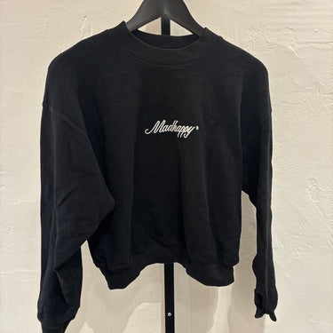 Madhappy Black Cropped Sweatshirt