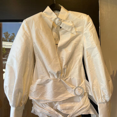 The Dolls House White Tarni Mini Dress