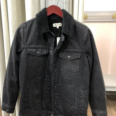 Madewell Sherpa-Lined Denim Jacket