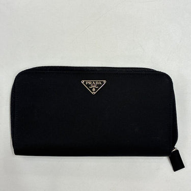 Prada Black Zip Wallet