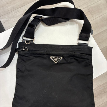 Prada Black Nylon Crossbody Bag