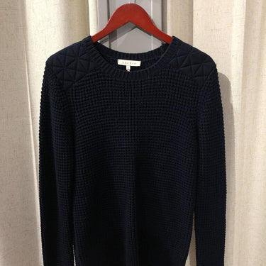 Sandro Waffle Knit Pullover Sweater