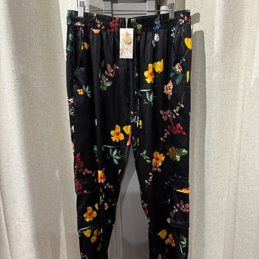 Johnny Was Floral Print Pants