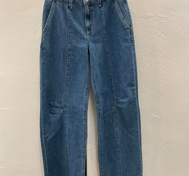 L’agence High-Rise Barrel Leg Jeans