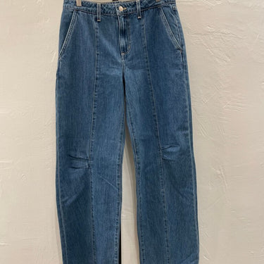 L’agence High-Rise Barrel Leg Jeans