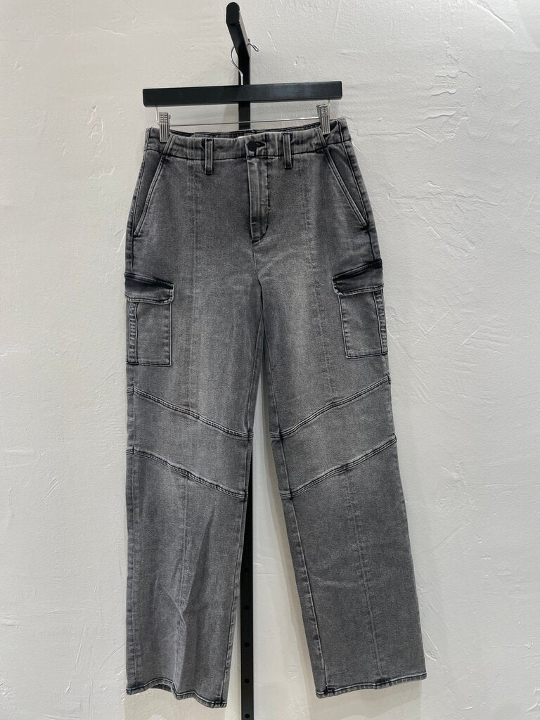 L'Agence Grey Cargo Jeans