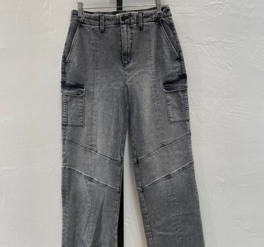 L'Agence Grey Cargo Jeans