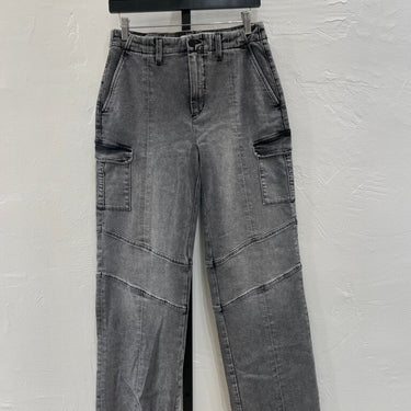 L'Agence Grey Cargo Jeans