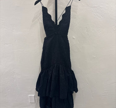 Acler Black Tiered Dress