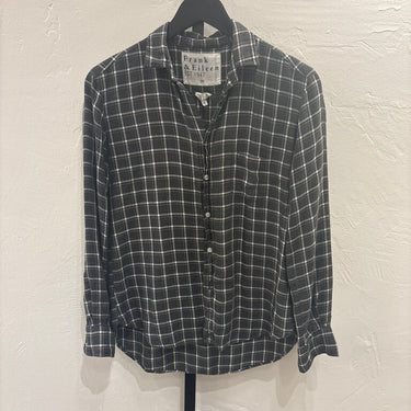 Frank & Eileen Plaid Button-Up Shirt - Size XS