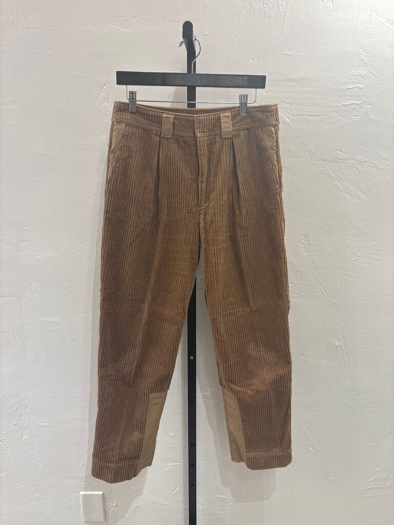 Ganni Brown Corduroy Trousers - Size 38