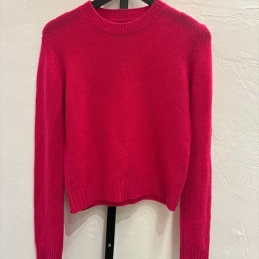 Enza Costa Pink Cashmere Sweater