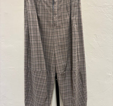 Free People Plaid Trousers
