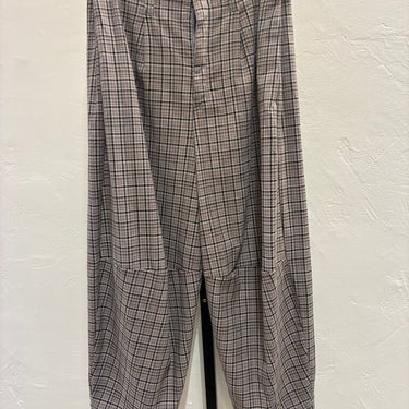 Free People Plaid Trousers