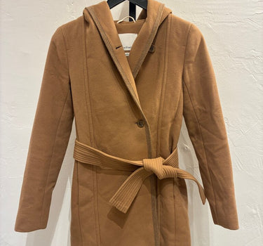 Wilfred Brown Belted Coat