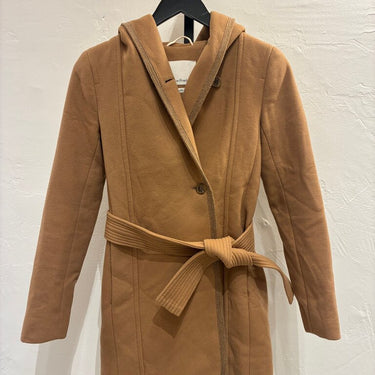 Wilfred Brown Belted Coat