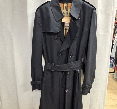 Burberry Dark NavyTrench Coat - XL