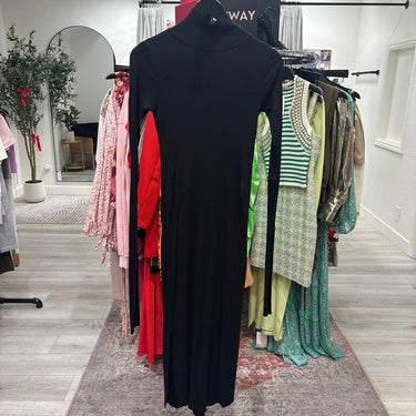 Cotton Citizen Black Long Sleeve Dress- Size Medium