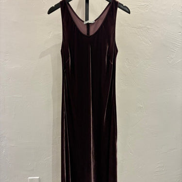 Vince Burgundy Velvet Dress