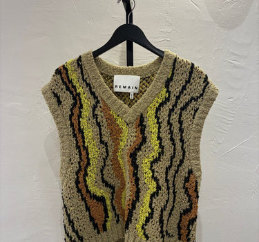 Remains Multicolored Knit Top