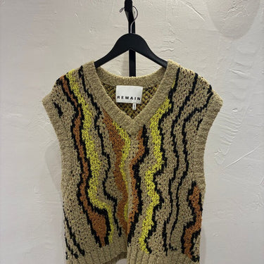 Remains Multicolored Knit Top